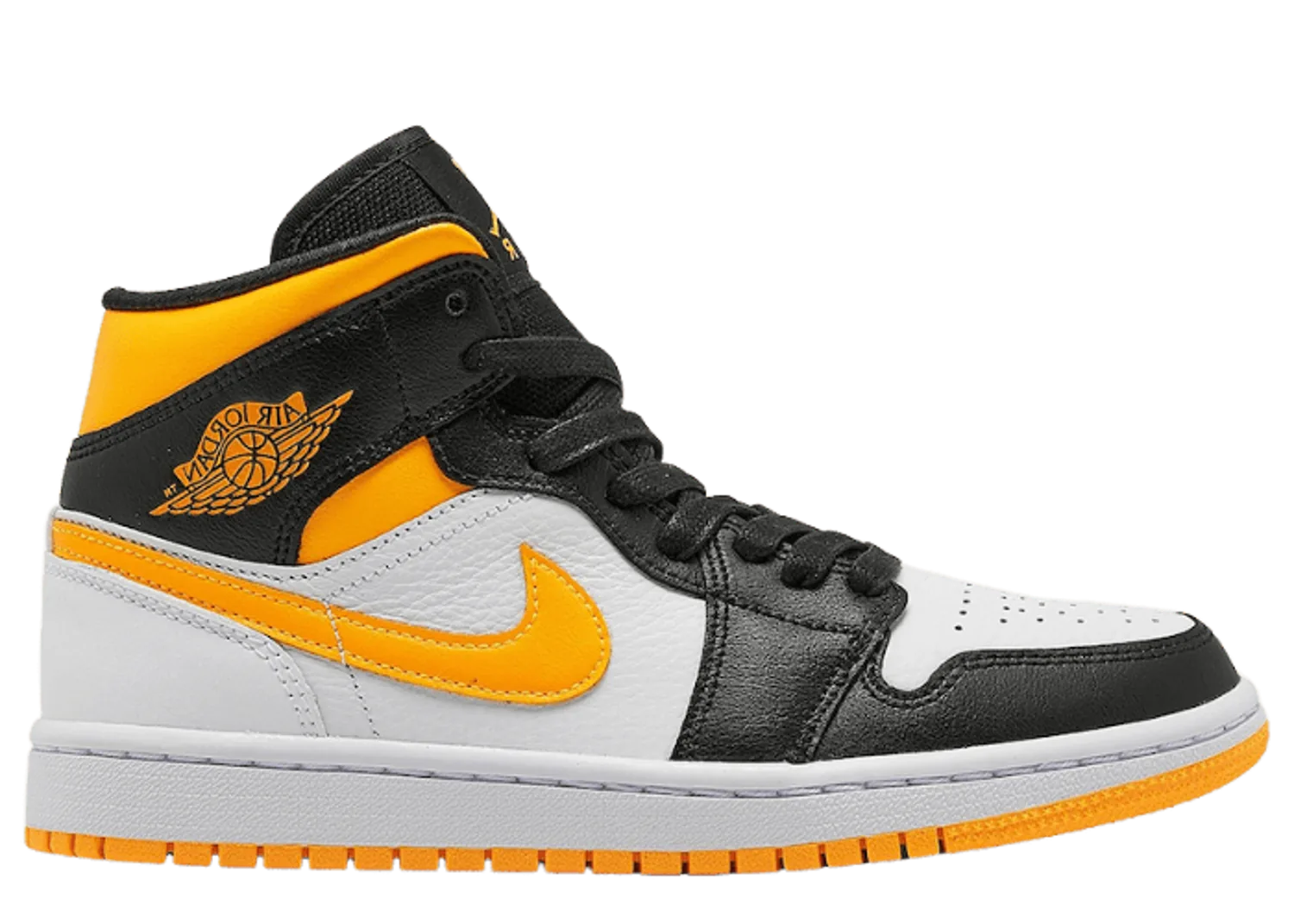Jordan 1 Mid Laser Orange Black (W)
