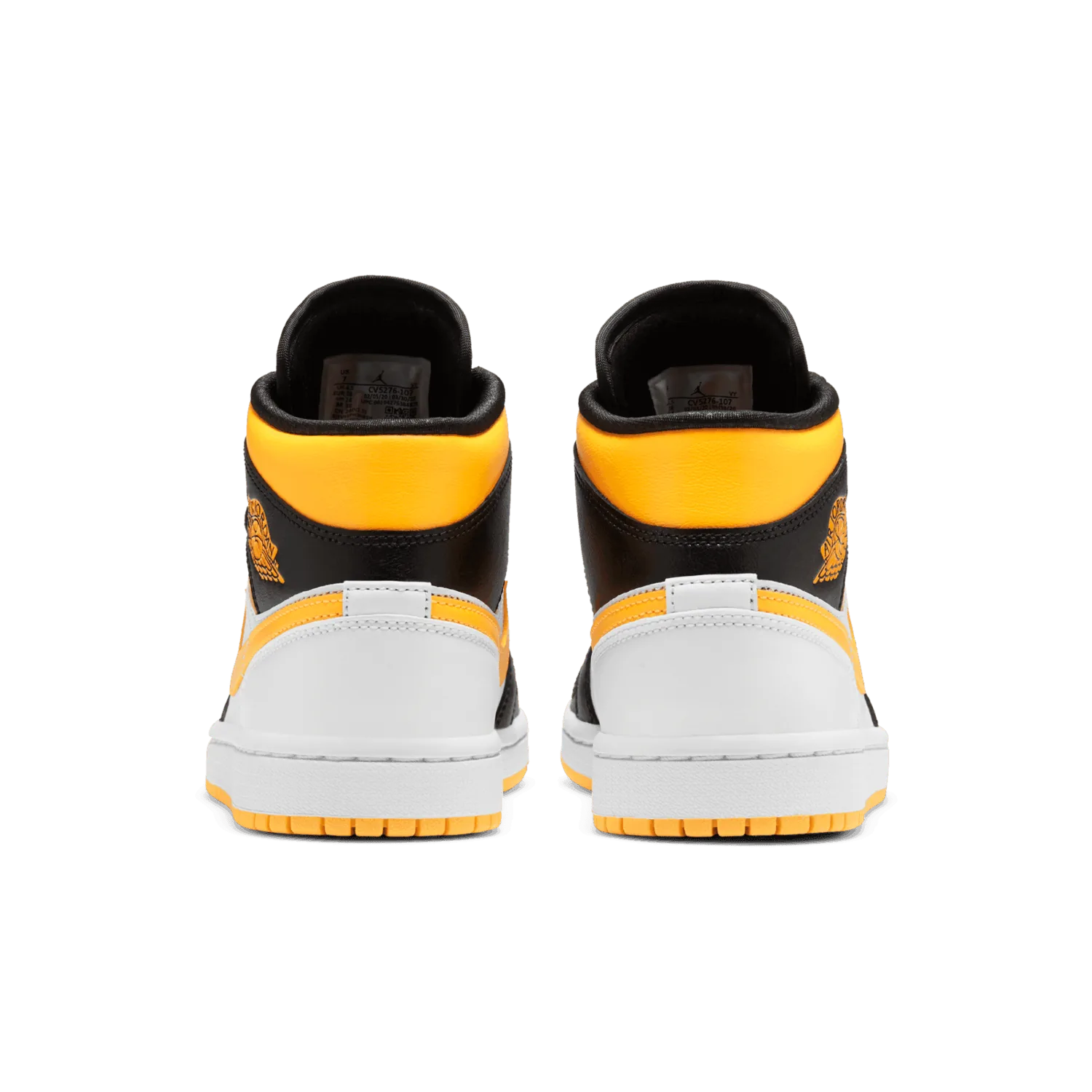 Jordan 1 Mid Laser Orange Black (W) image 5