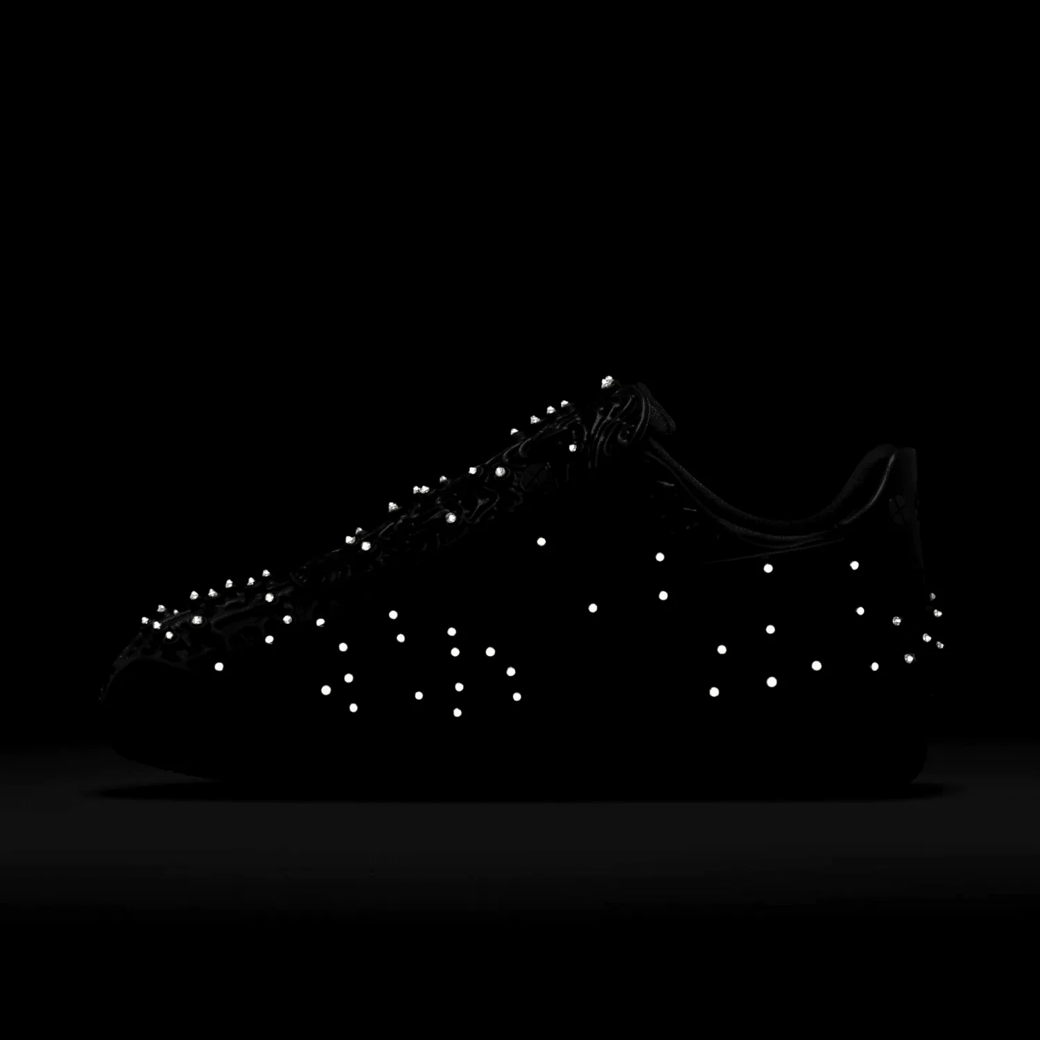 Nike Air Force 1 Low Swarovski Black (W) image 3