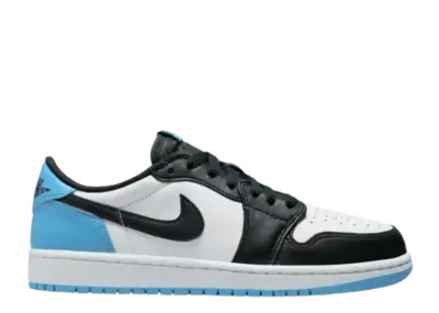 Air Jordan 1 Low Black Dark Powder Blue (W)