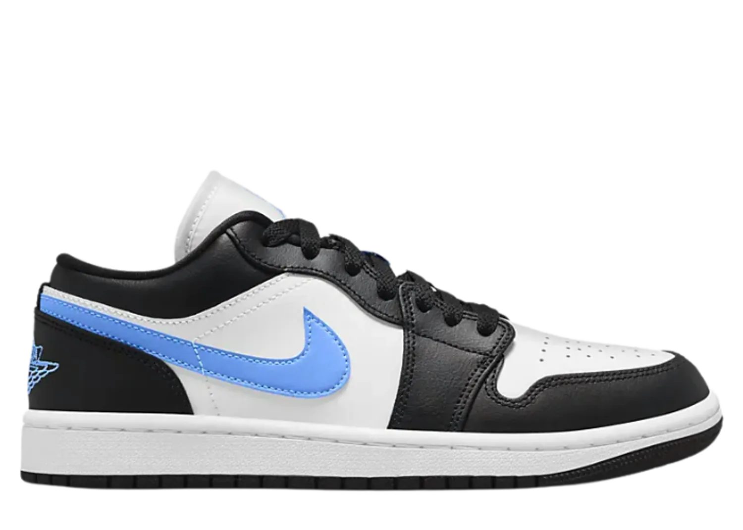 Jordan 1 Low Black University Blue (W)