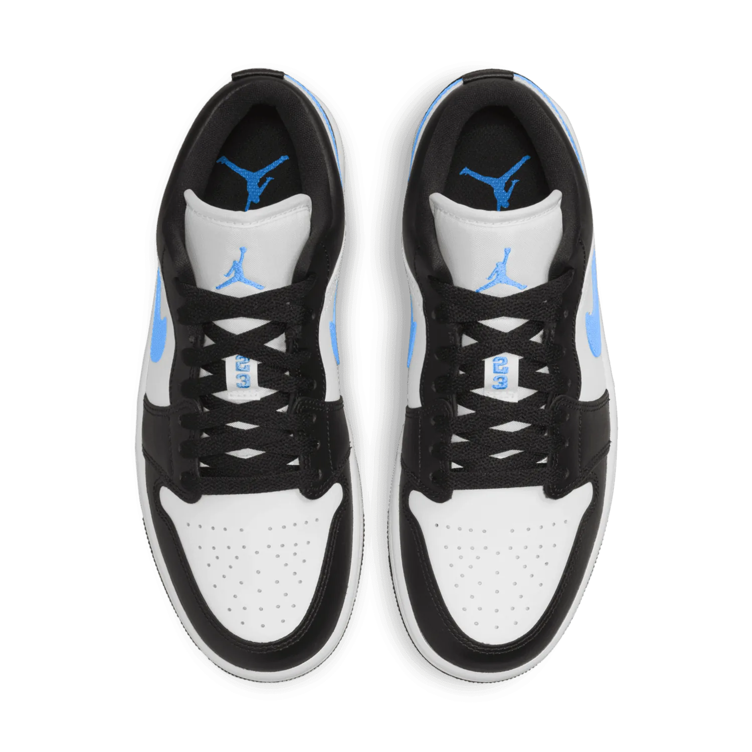 Jordan 1 Low Black University Blue (W) image 3