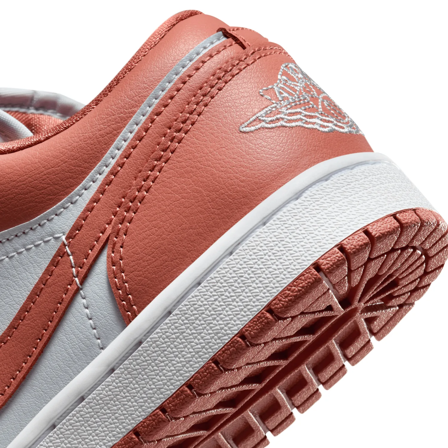 Air Jordan 1 Low Pure Platinum Sky J Orange (W) image 8