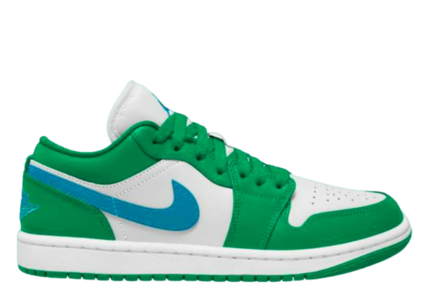 Jordan 1 Low Lucky Green Aquatone (W)