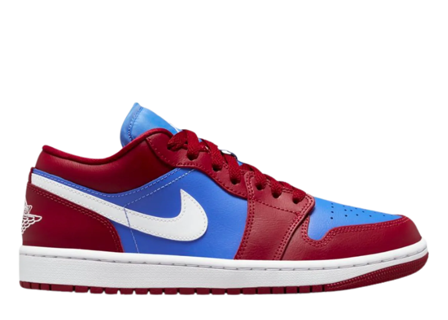 Jordan 1 Low Pomegranate Medium Blue (W)