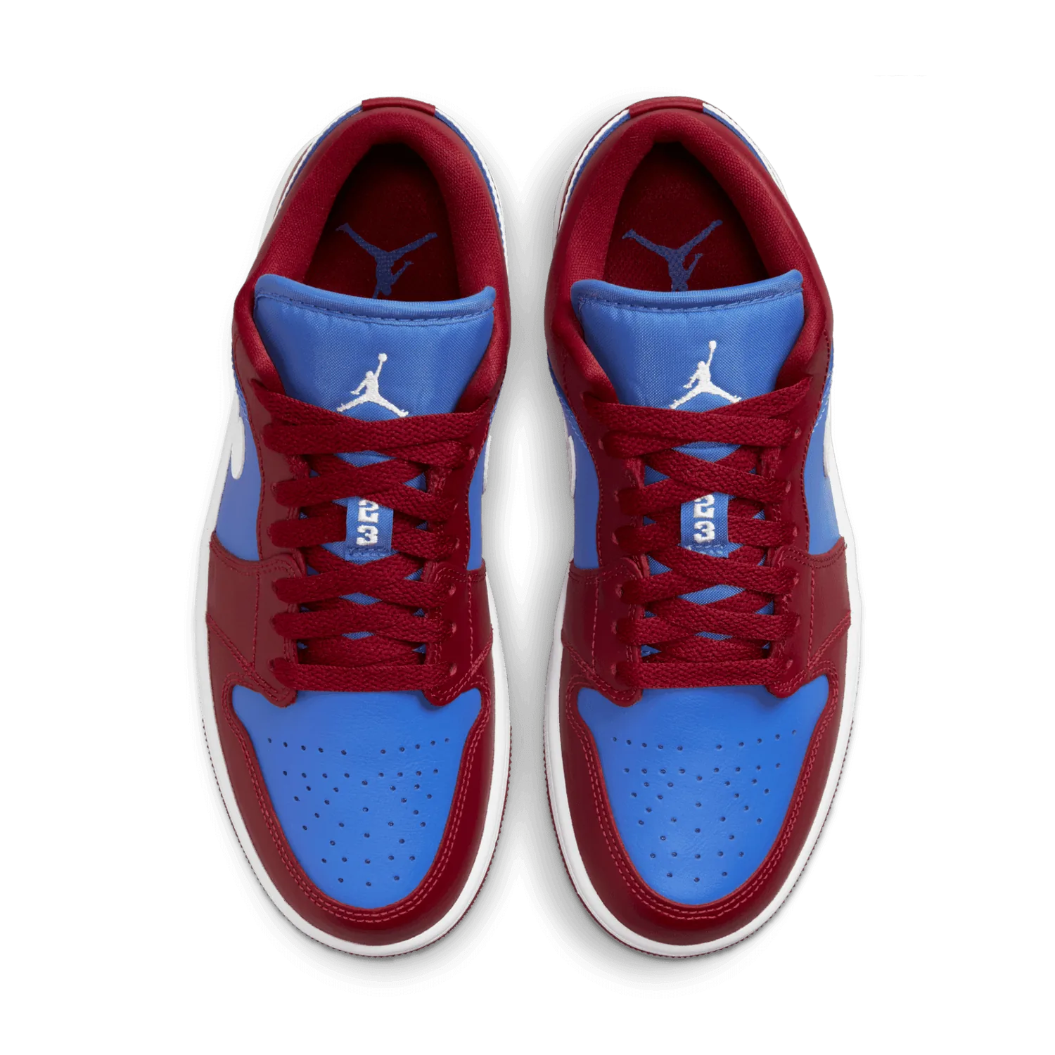 Jordan 1 Low Pomegranate Medium Blue (W) image 3