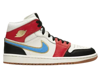 Jordan 1 Mid Let(Her)Man (W)