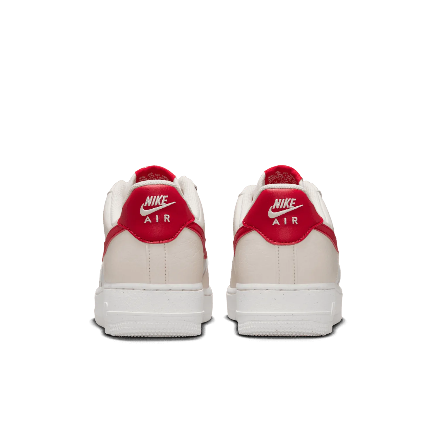 Nike Air Force 1 Low '07 NN Pale Ivory University Red (W) image 4