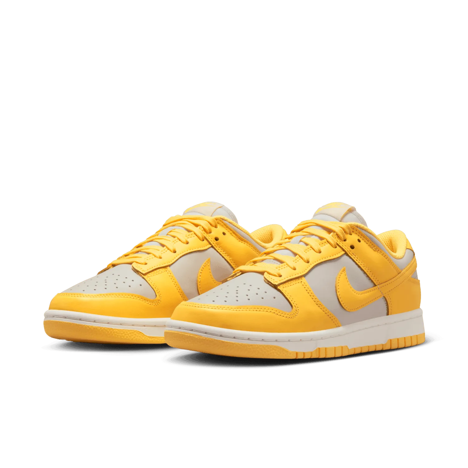 Nike Dunk Low Light Bone Citron Pulse (W) image 4