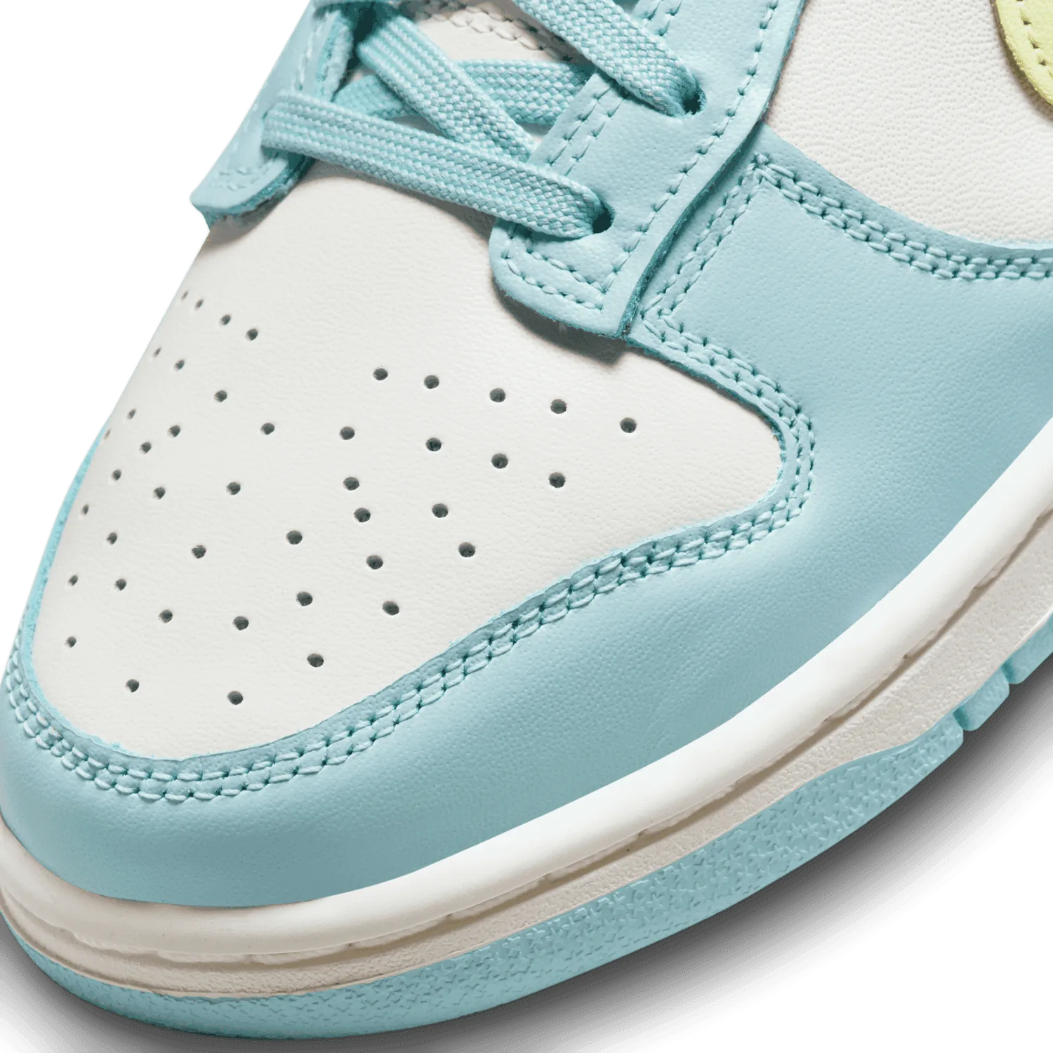 Nike Dunk Low Sail Citron Tint Ocean Bliss (W) image 6