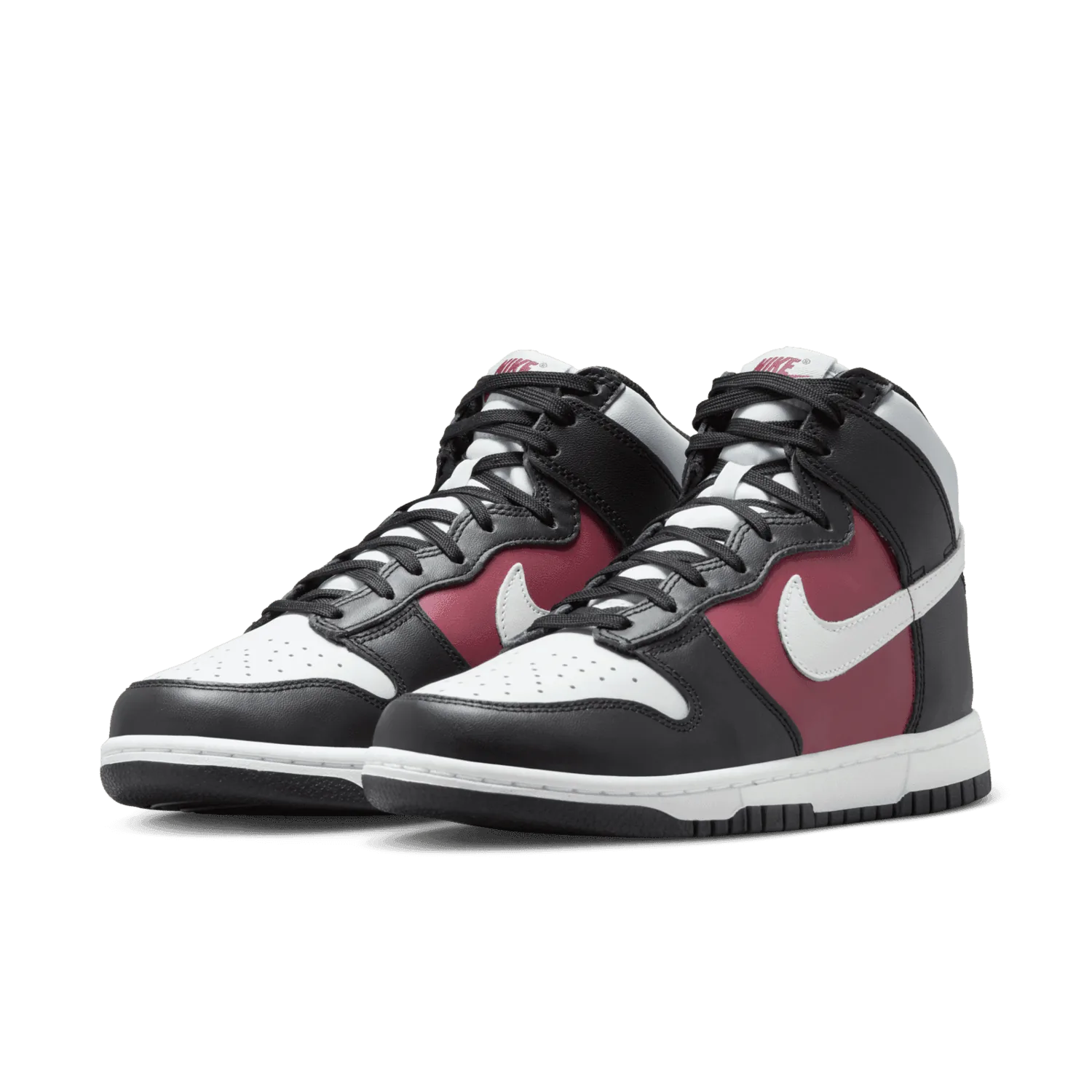 Nike Dunk High Black Summit White Rosewood (W) image 4