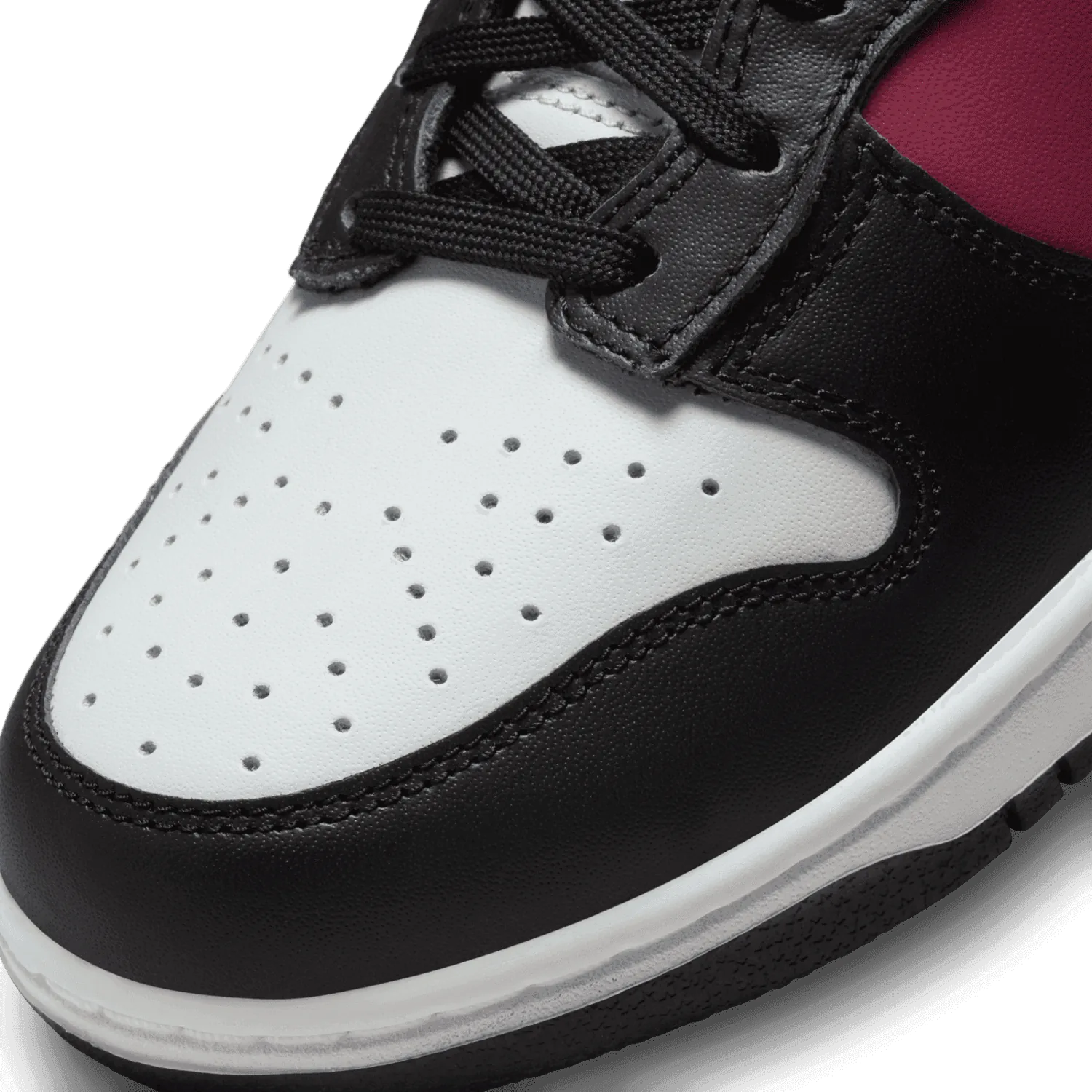 Nike Dunk High Black Summit White Rosewood (W) image 6