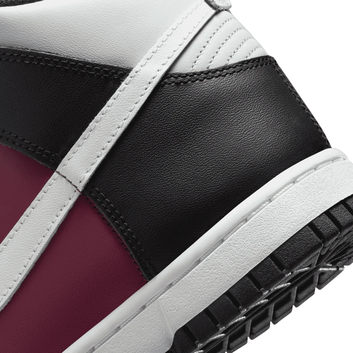 Nike Dunk High Black Summit White Rosewood (W) image 7