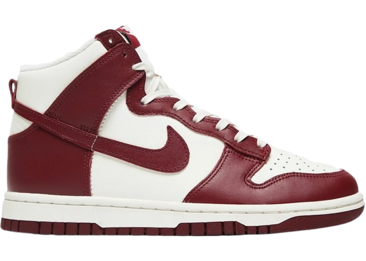 Nike Dunk High Sail Team Red (W)