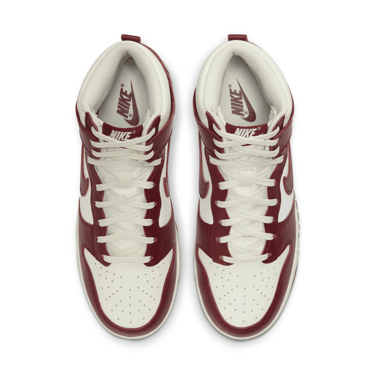 Nike Dunk High Sail Team Red (W) image 3