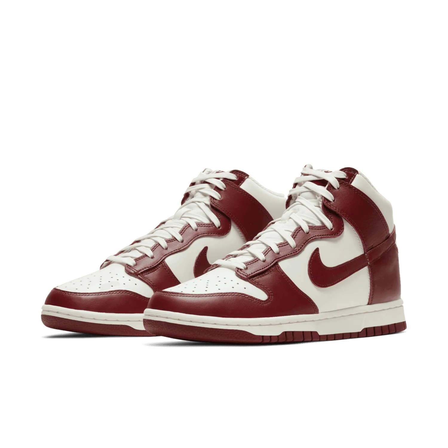 Nike Dunk High Sail Team Red (W) image 4