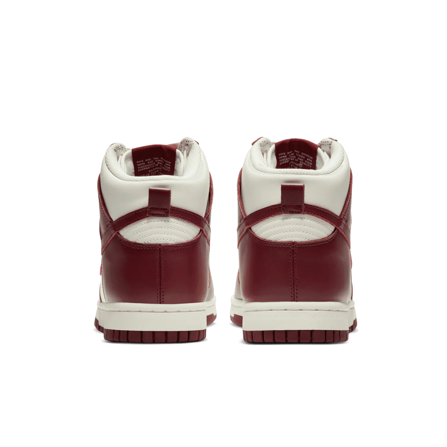 Nike Dunk High Sail Team Red (W) image 5