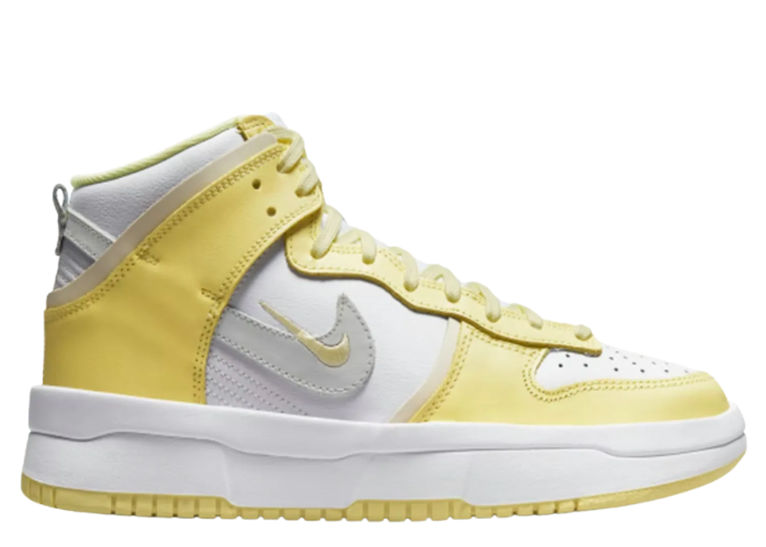 Nike Dunk High Up Light Lemon Yellow (W)