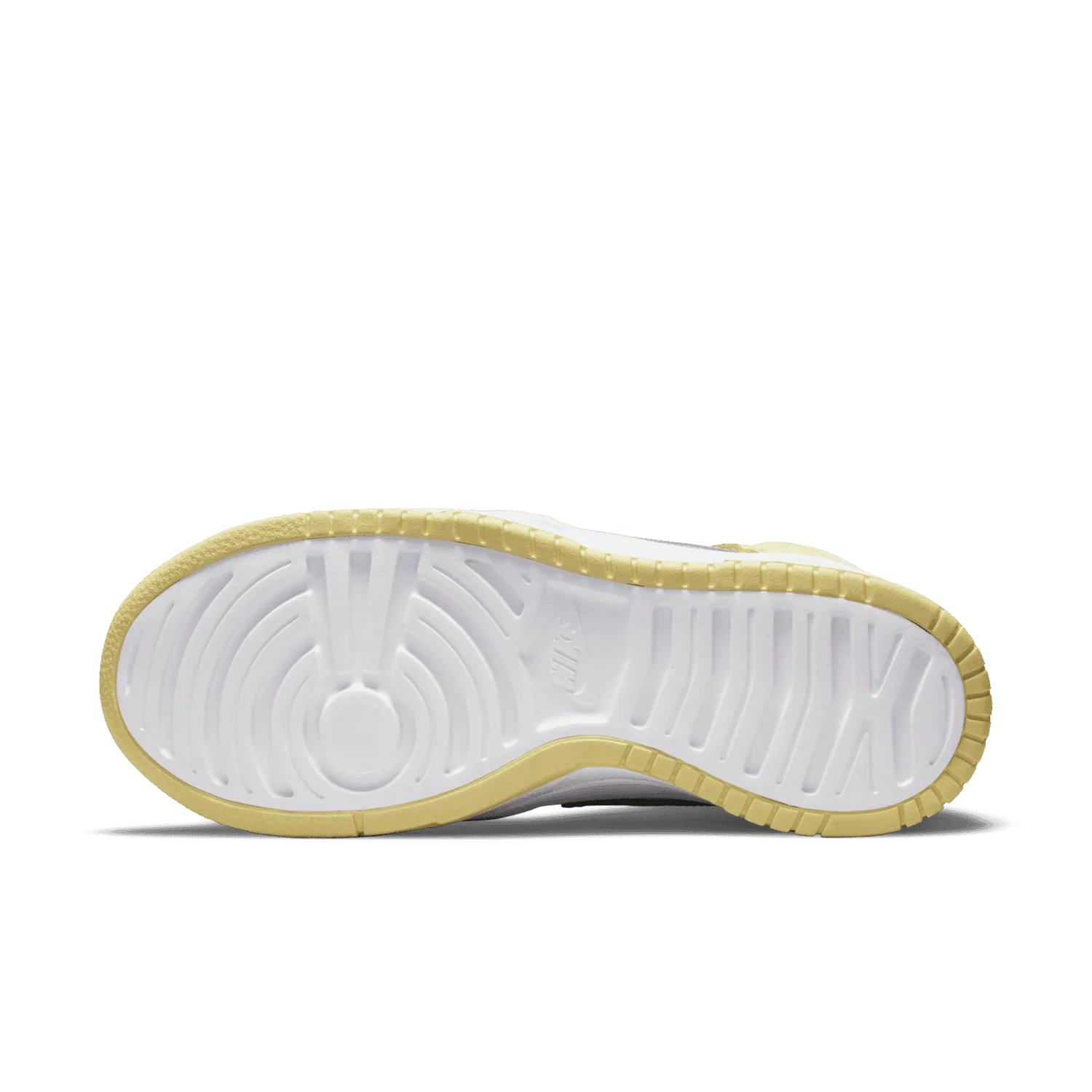 Nike Dunk High Up Light Lemon Yellow (W) image 2