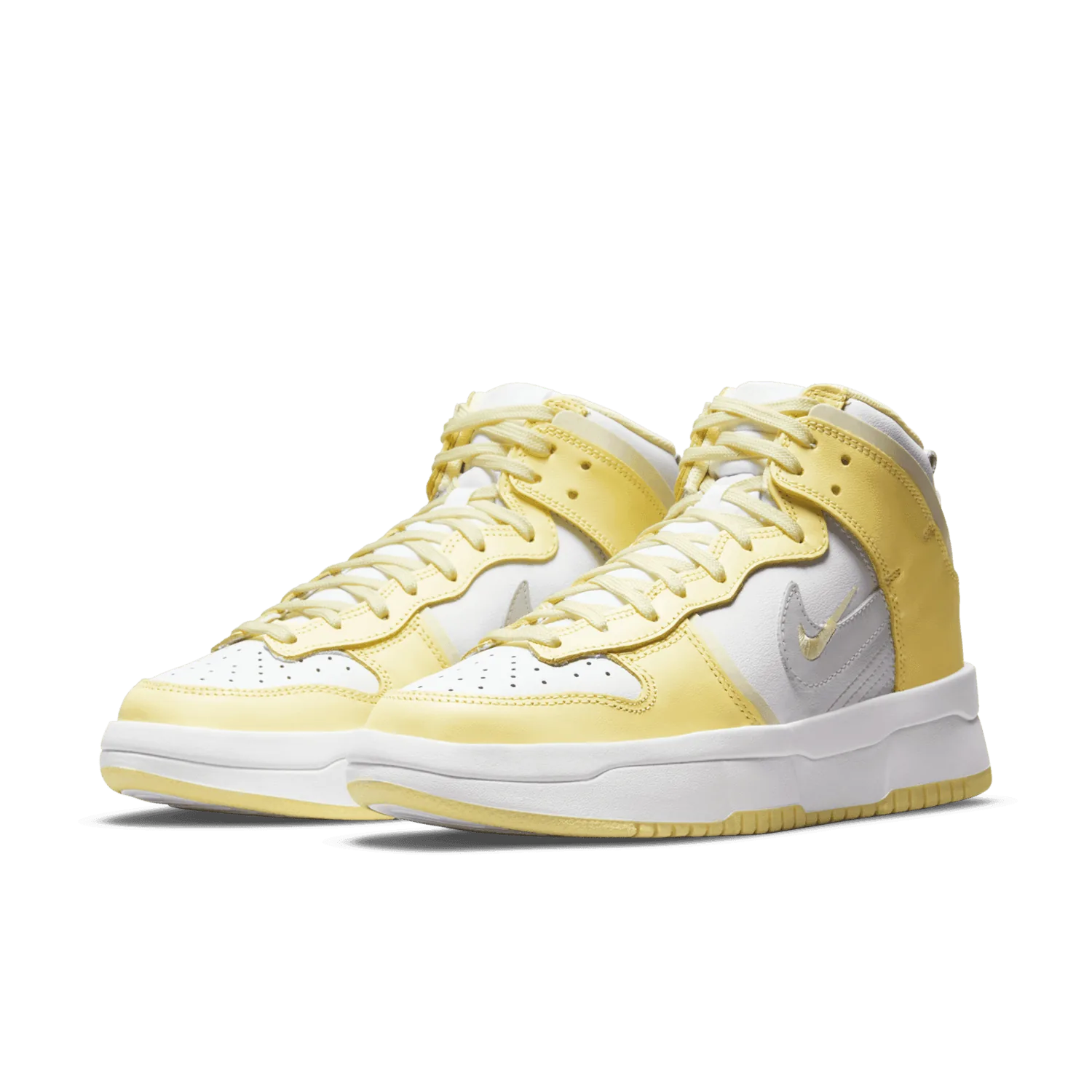 Nike Dunk High Up Light Lemon Yellow (W) image 4