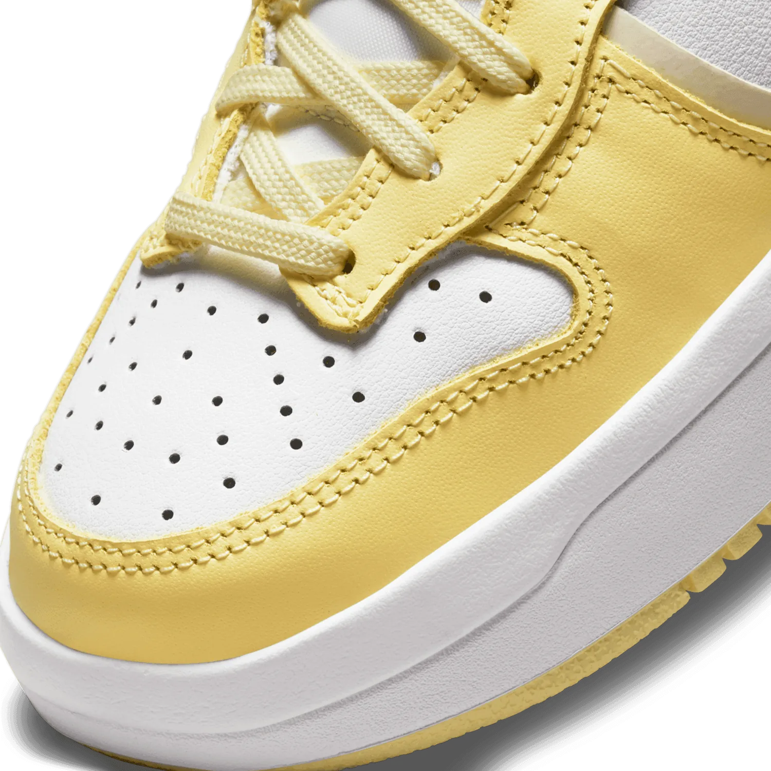 Nike Dunk High Up Light Lemon Yellow (W) image 6
