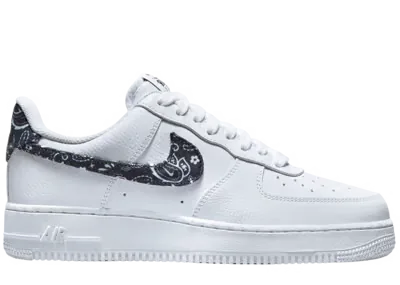 Nike Air Force 1 Low White Black Paisley (W)