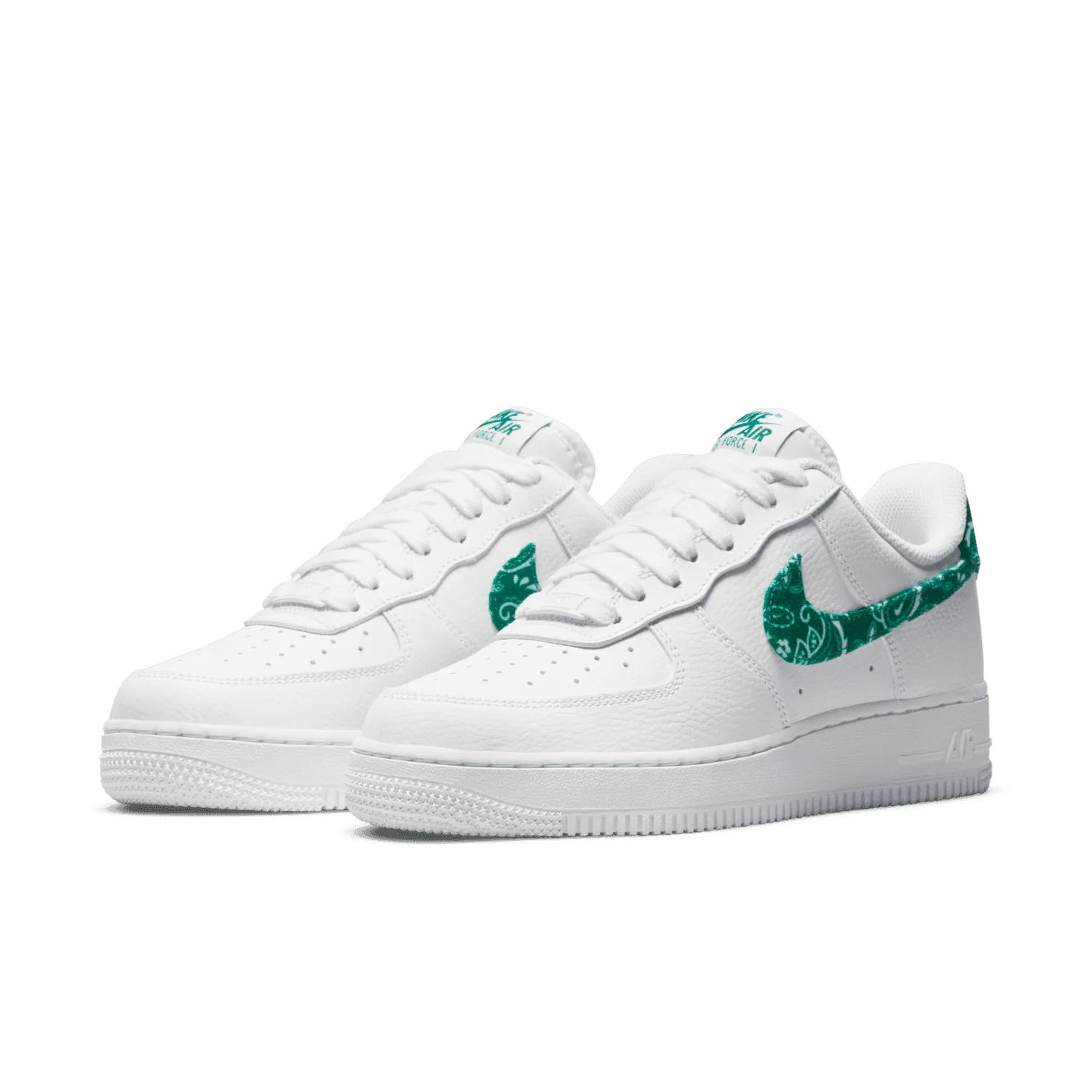 Nike Air Force 1 Low White Green Paisley (W) image 4
