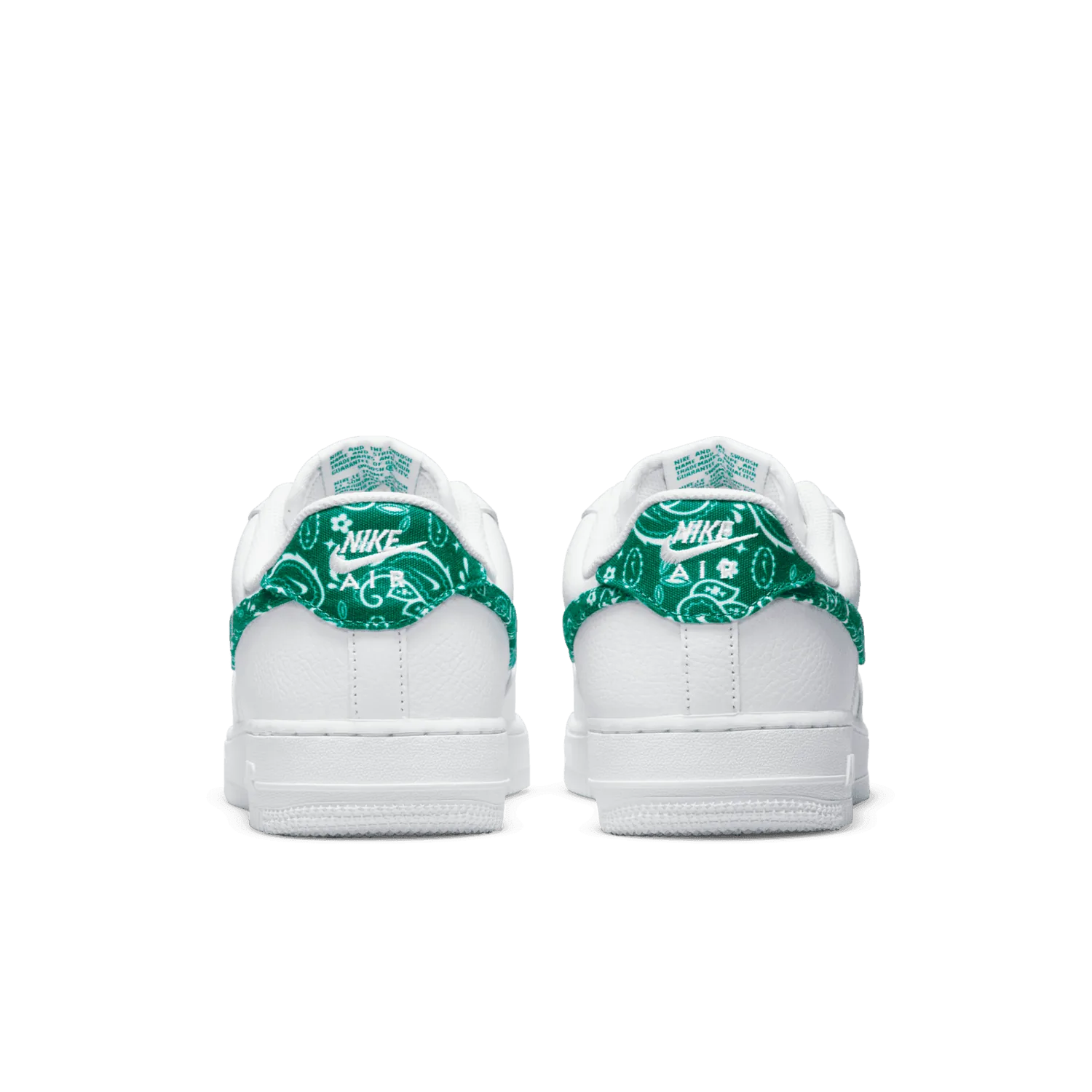 Nike Air Force 1 Low White Green Paisley (W) image 5