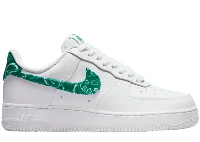 Nike Air Force 1 Low White Green Paisley (W)