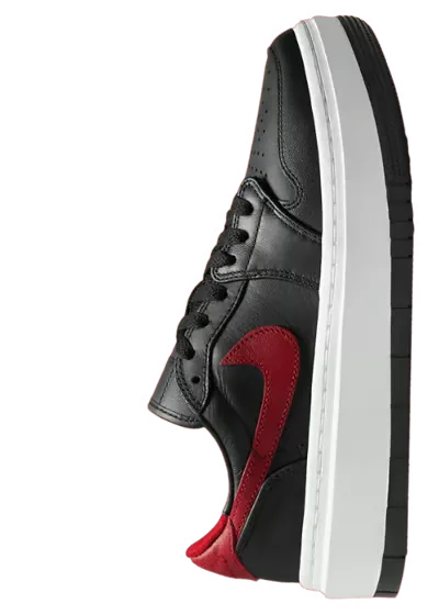 Air Jordan 1 Elevate Low Black Gym Red (W)