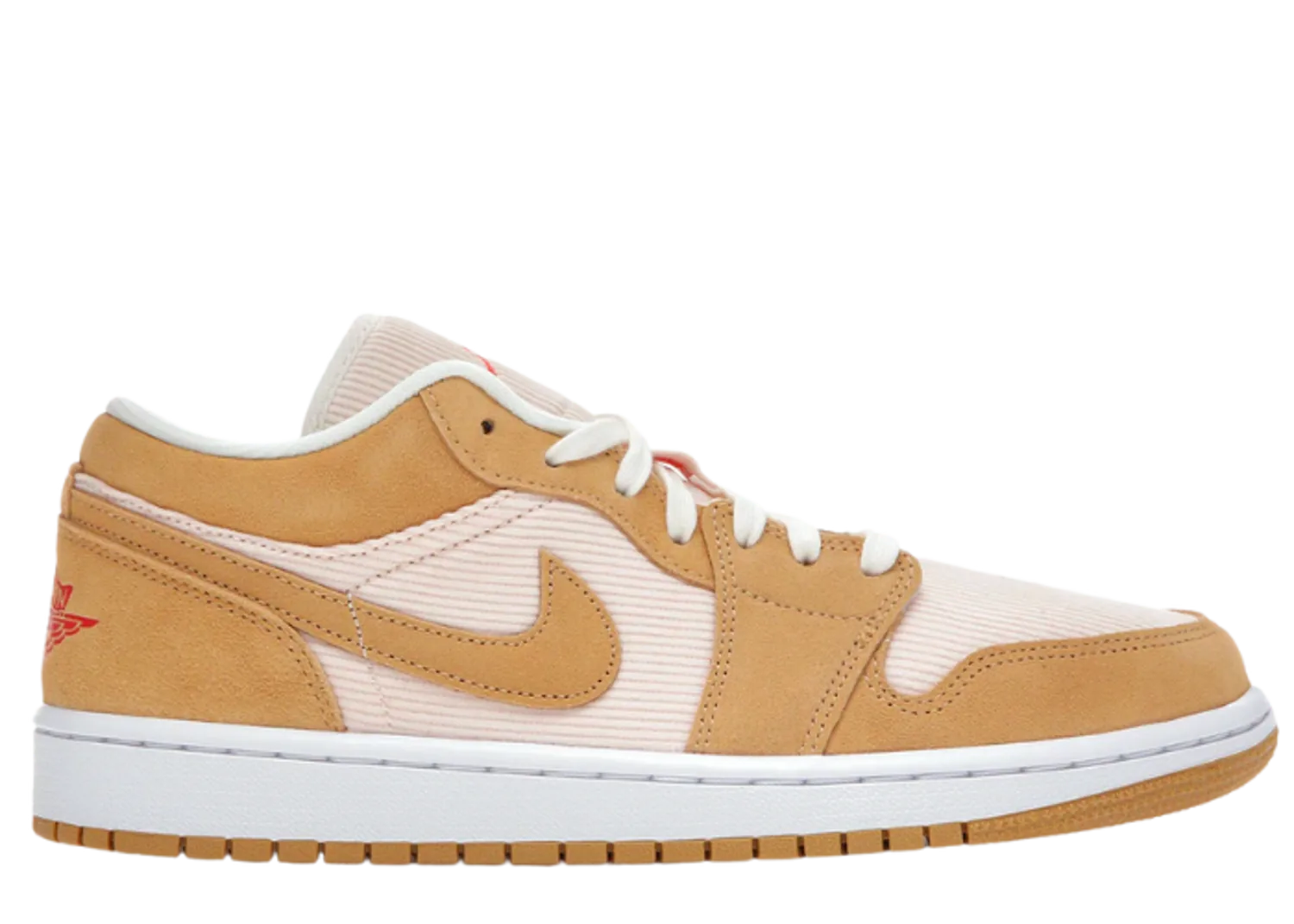 Jordan 1 Low SE Twine Orange Quartz Corduroy (W)