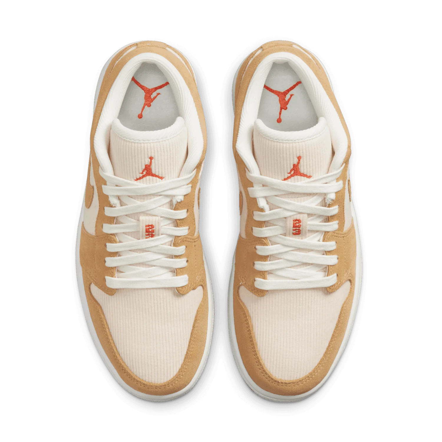 Jordan 1 Low SE Twine Orange Quartz Corduroy (W) image 3
