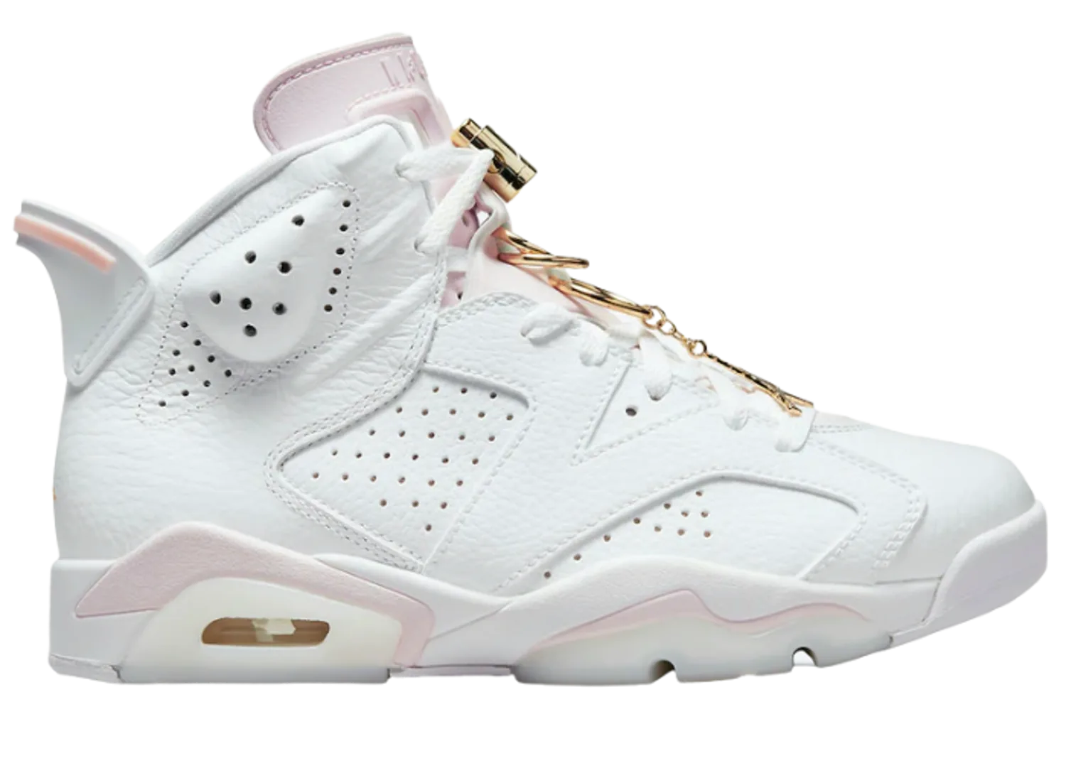 Jordan 6 Retro Gold Hoops (W)