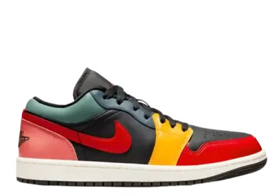 Jordan 1 Low SE Black Multi-Color (W)
