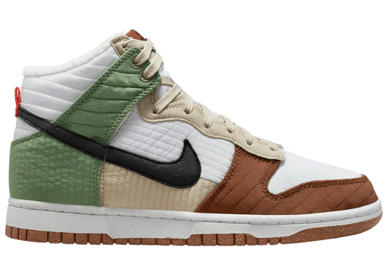 Nike Dunk High Toasty White Brown Green (W)