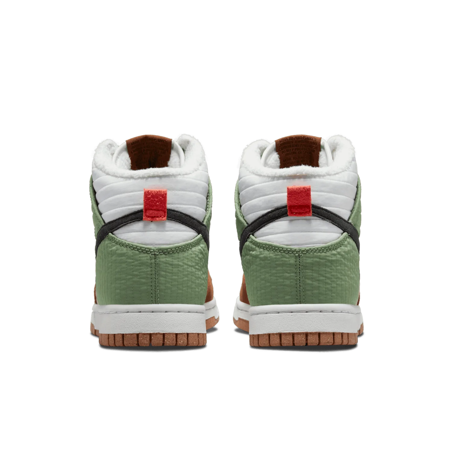 Nike Dunk High Toasty White Brown Green (W) image 5