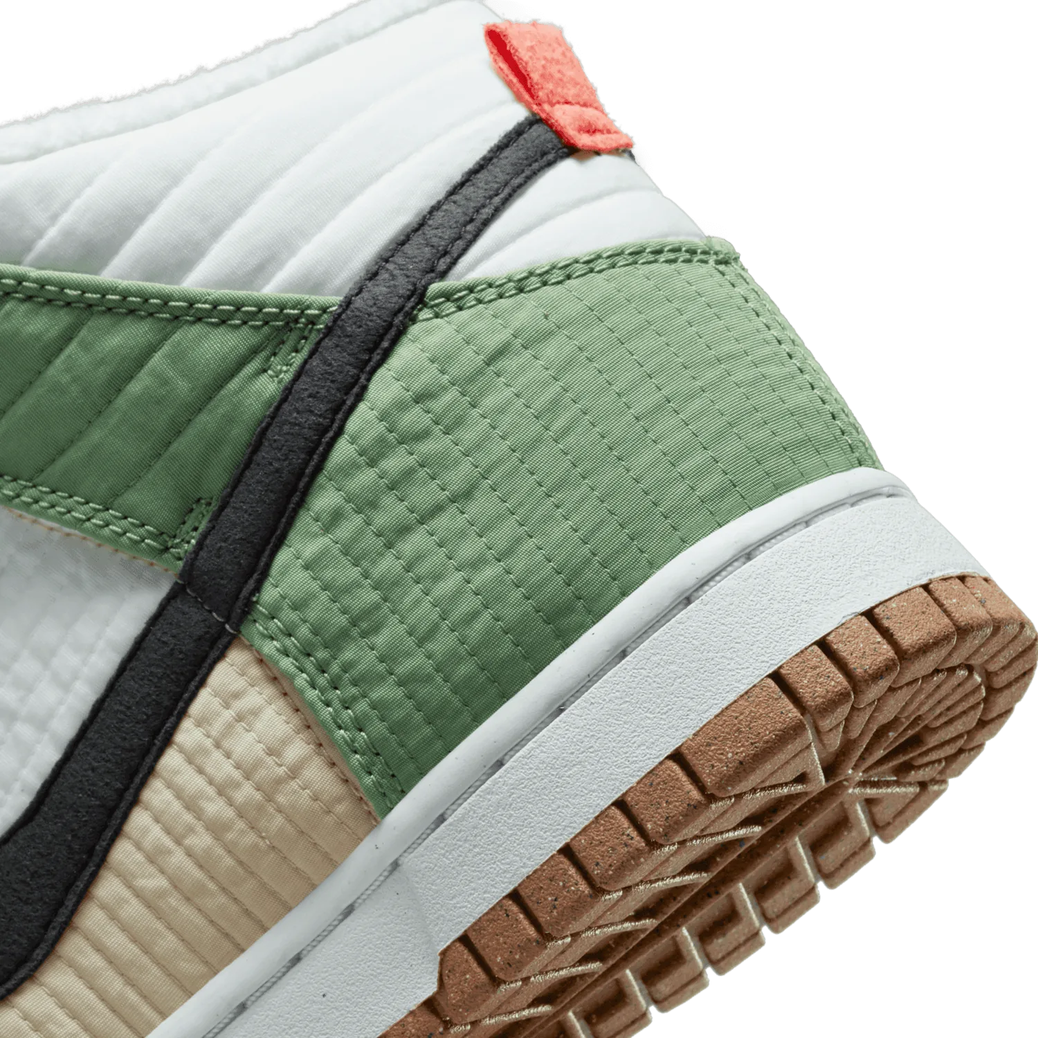 Nike Dunk High Toasty White Brown Green (W) image 7