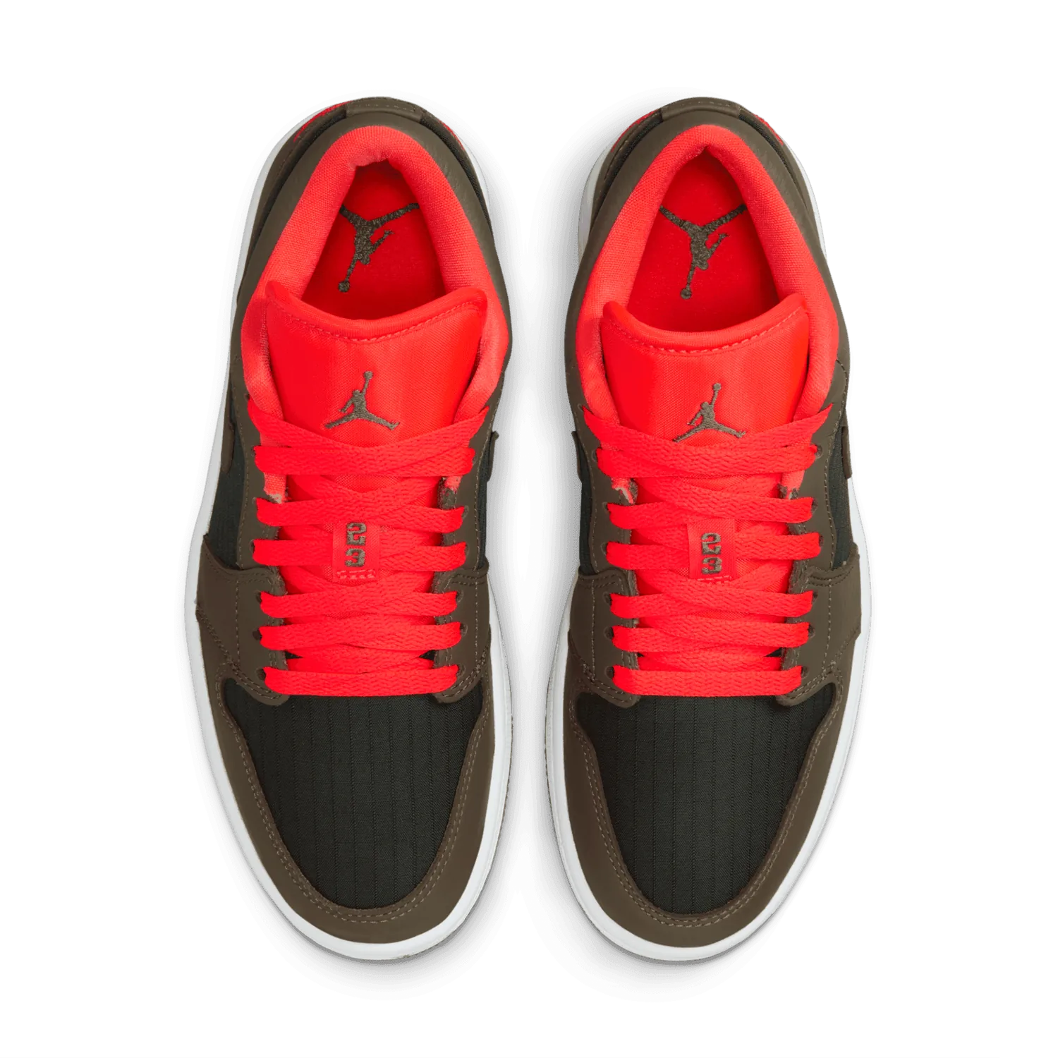 Air Jordan 1 Low SE Light Olive Bright Crimson (W) image 3