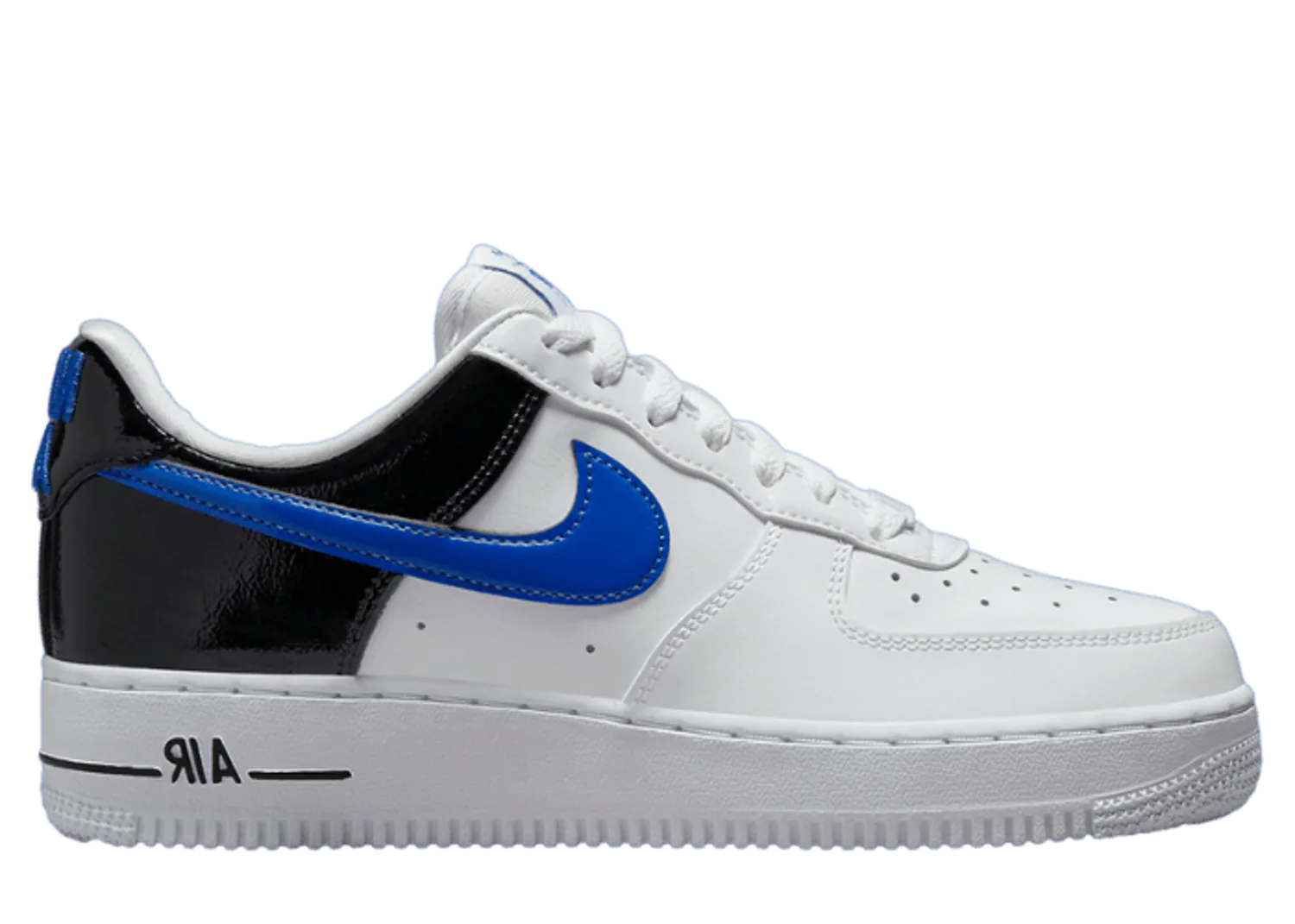 Nike Air Force 1 Low Patent White Black Blue (W)