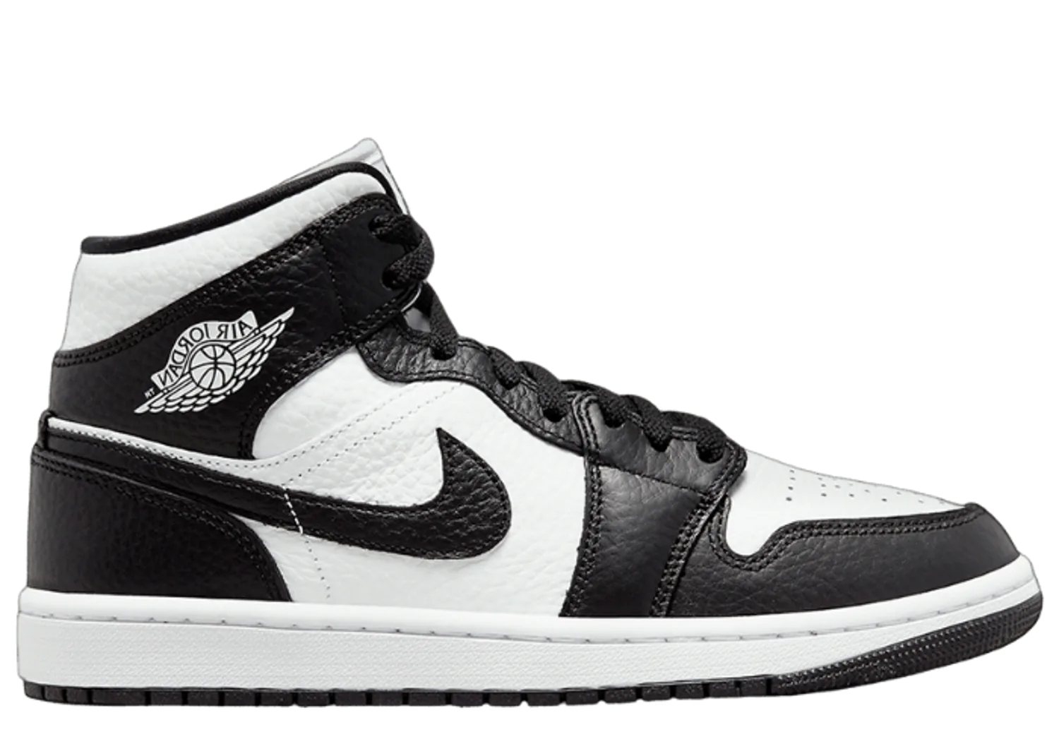 Jordan 1 Mid Homage Black White (W)