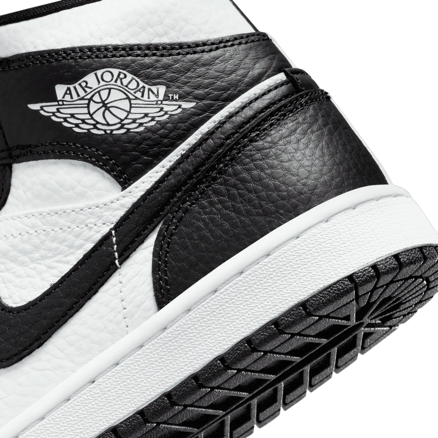 Jordan 1 Mid Homage Black White (W) image 7