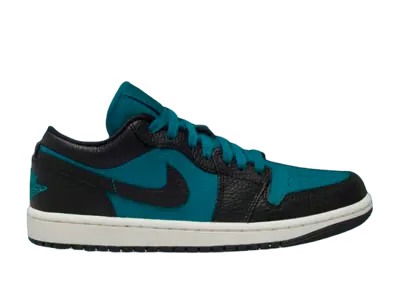 Jordan 1 Low Split Bright Spruce Black (W)