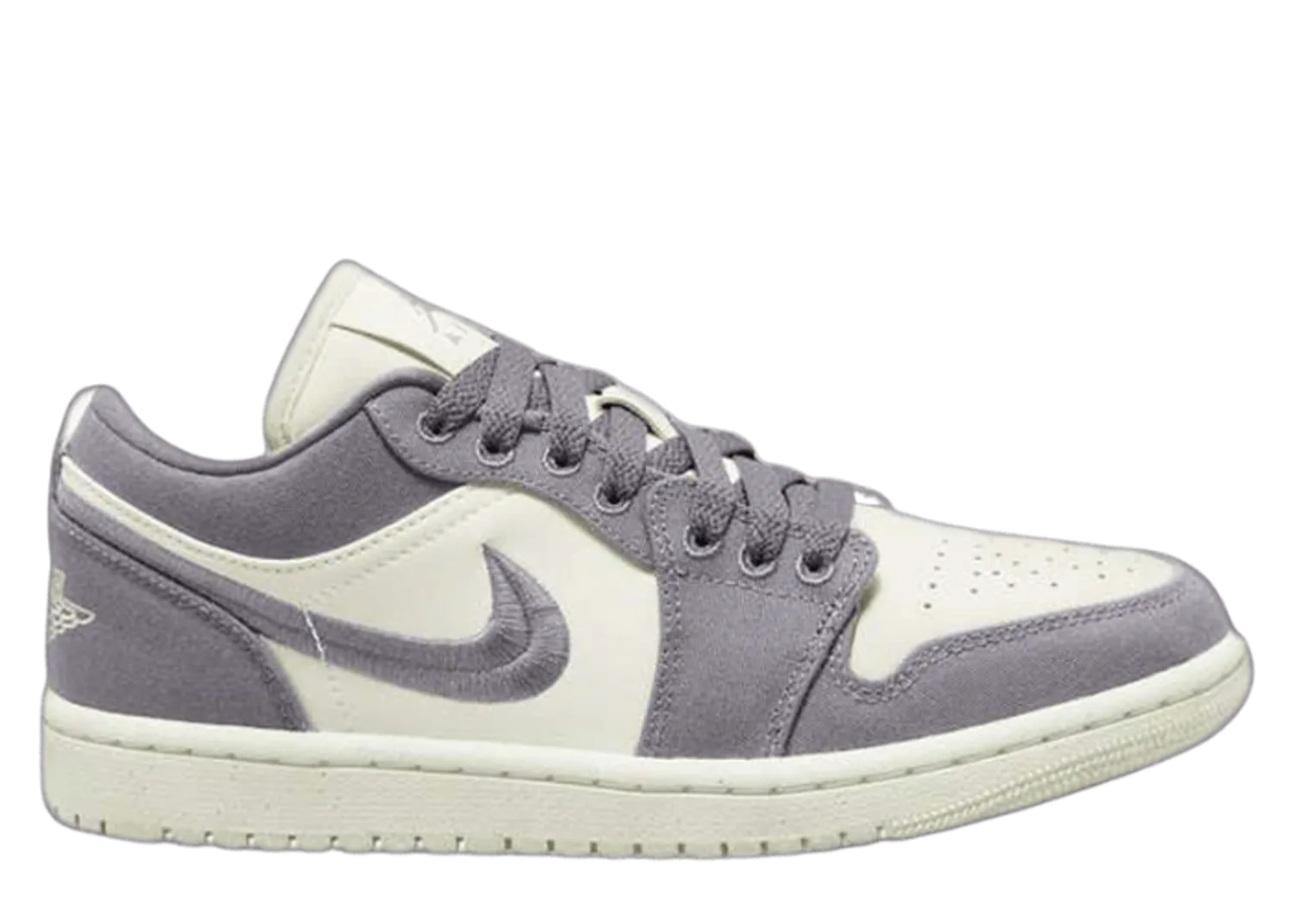 Air Jordan 1 Low SE Canvas Light Steel Grey (W)