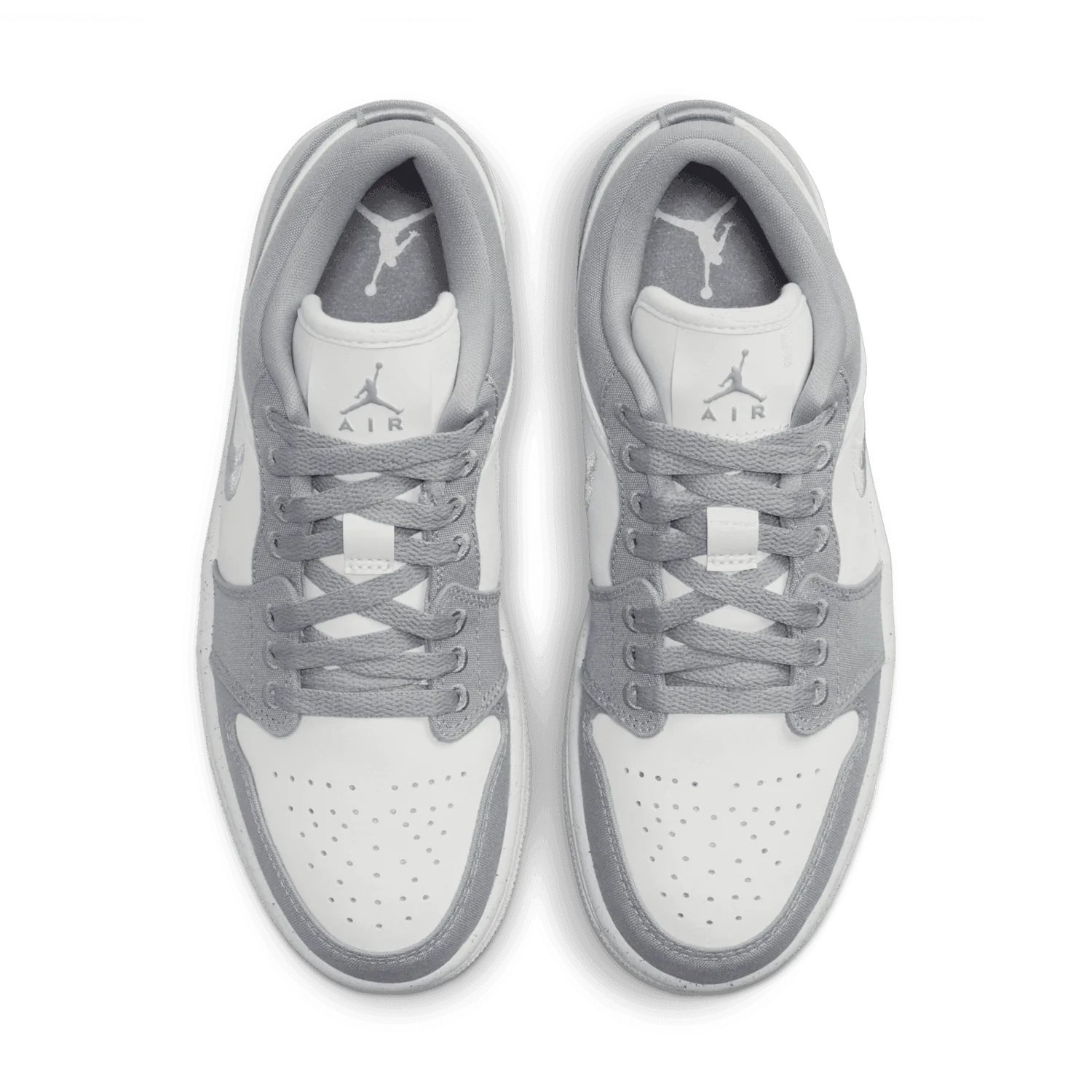 Air Jordan 1 Low SE Canvas Light Steel Grey (W) image 3