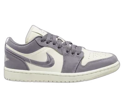 Air Jordan 1 Low SE Canvas Light Steel Grey (W)