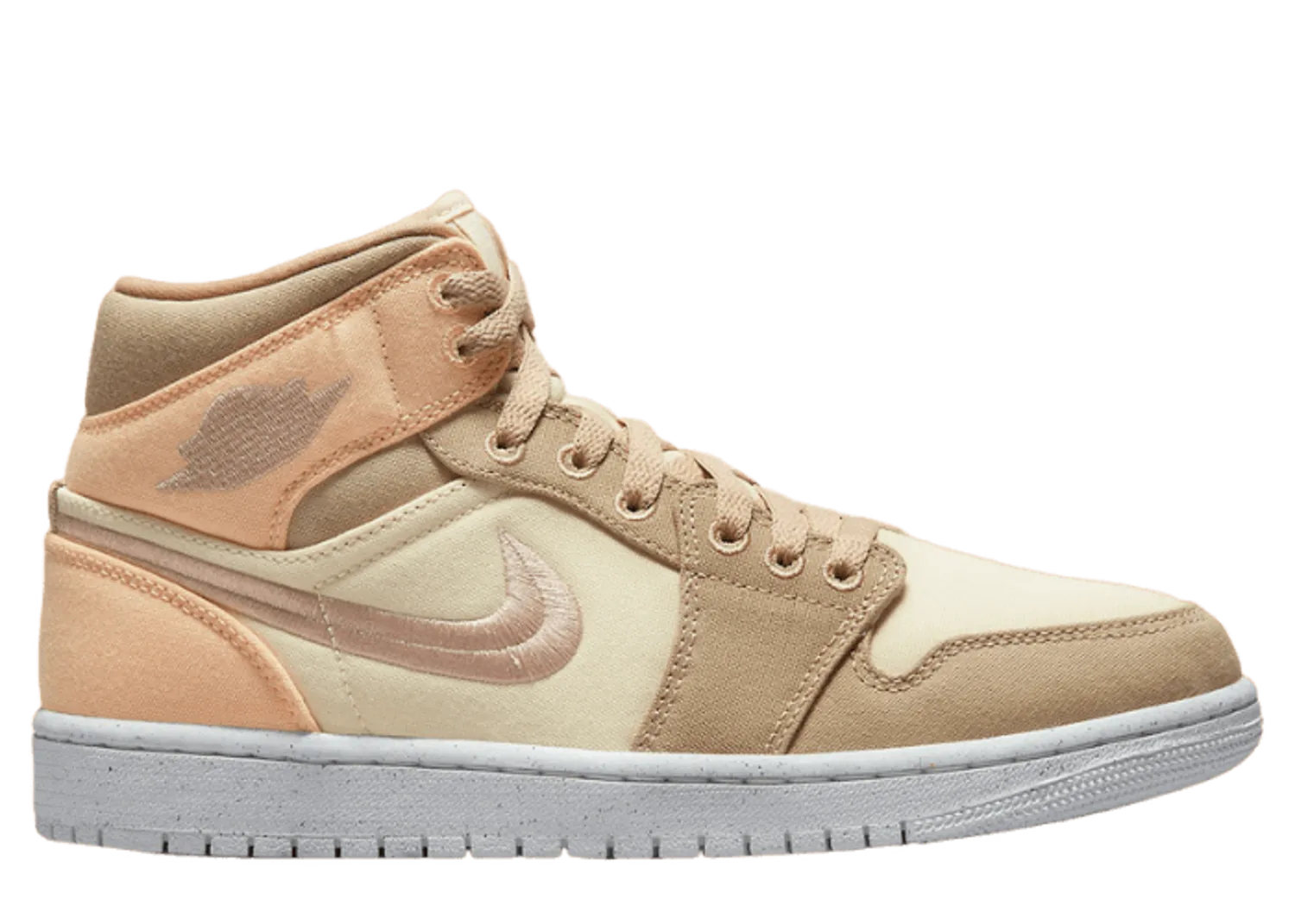 Air Jordan 1 Mid SE Muslin Canvas (W)