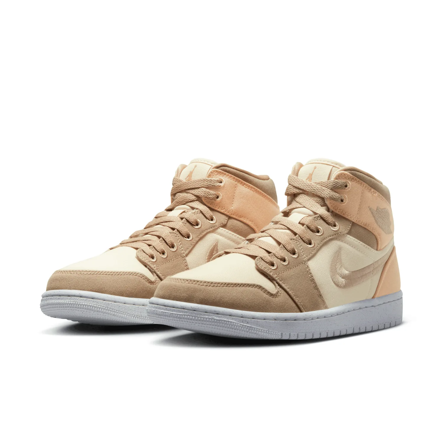 Air Jordan 1 Mid SE Muslin Canvas (W) image 3