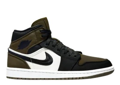 Air Jordan 1 Mid Olive Toe (W)