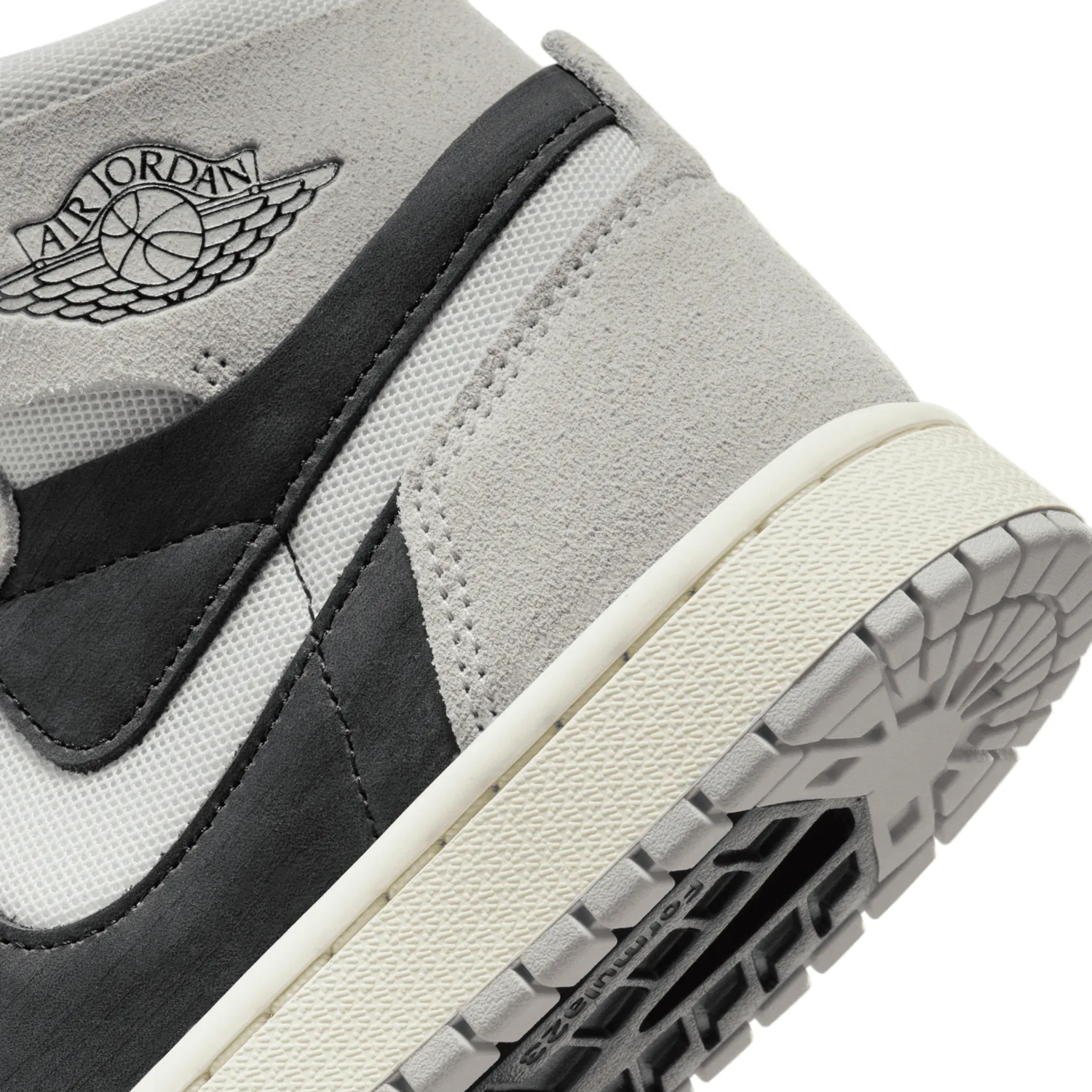 Air Jordan 1 High Zoom CMFT 2 Light Iron Ore Black (W) image 8
