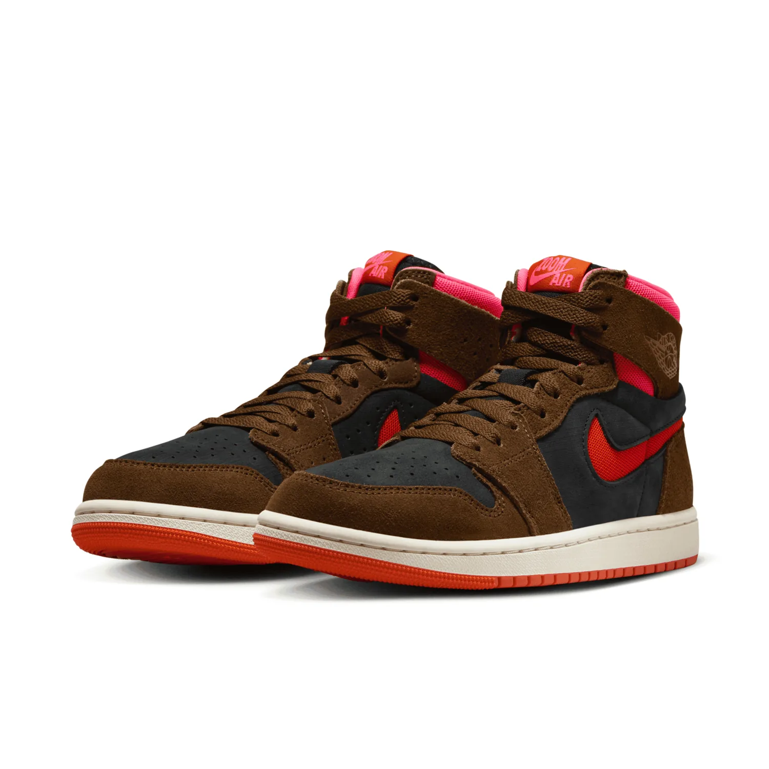 Air Jordan 1 High Zoom Comfort 2 Cacao Wow Picante Red (W) image 5